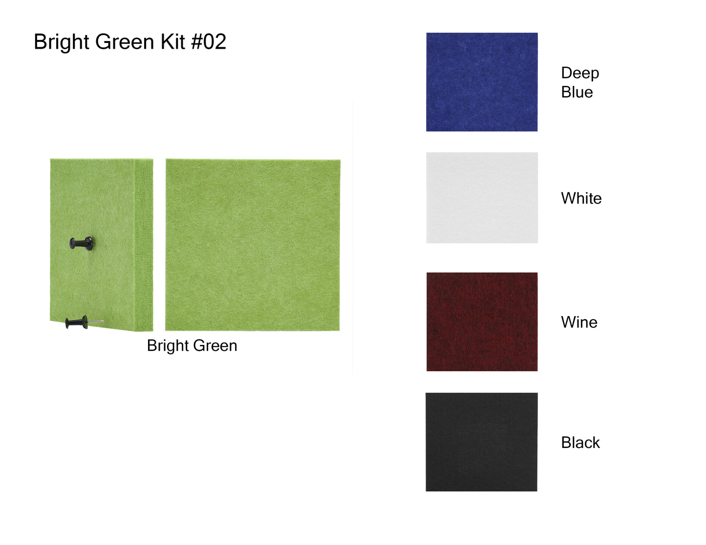 Color Sample - Bright Green