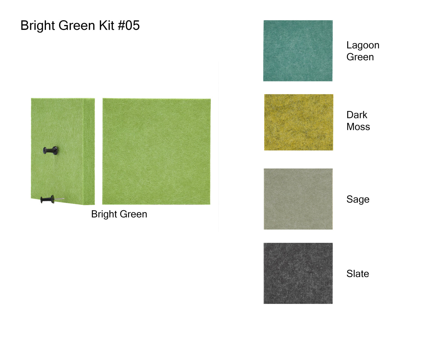 Color Sample - Bright Green