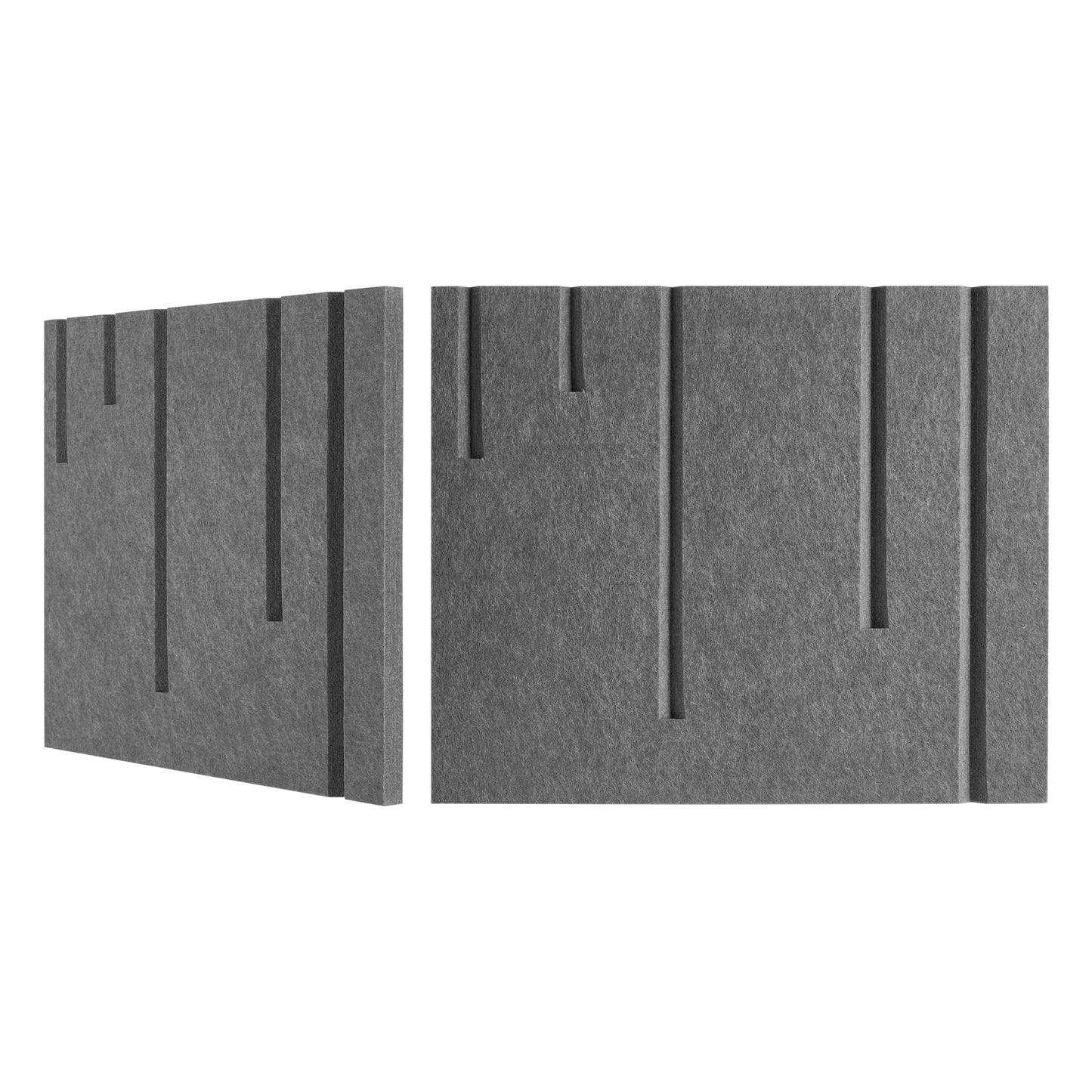 Etched Sample - Dripping Lines - Standard Cut