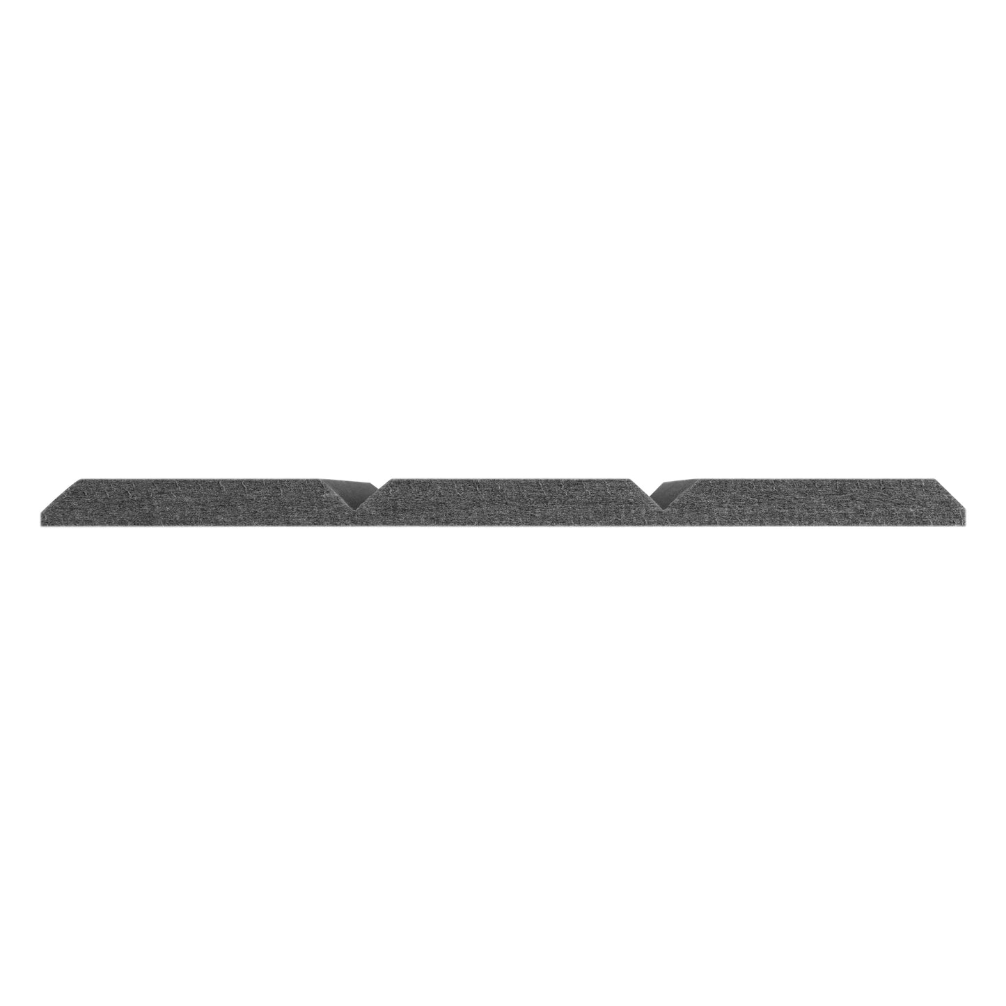 Etched Sample - Vertical Bevels 3" - Deep Cut