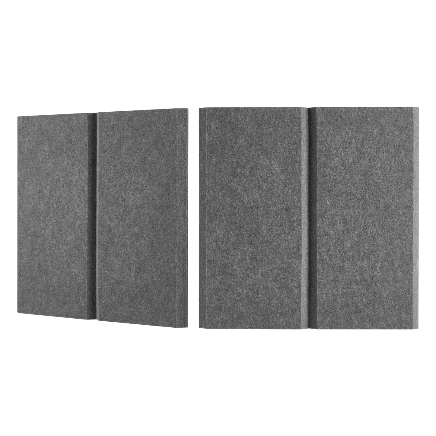 Etched Sample - Vertical Bevels 5" - Deep Cut