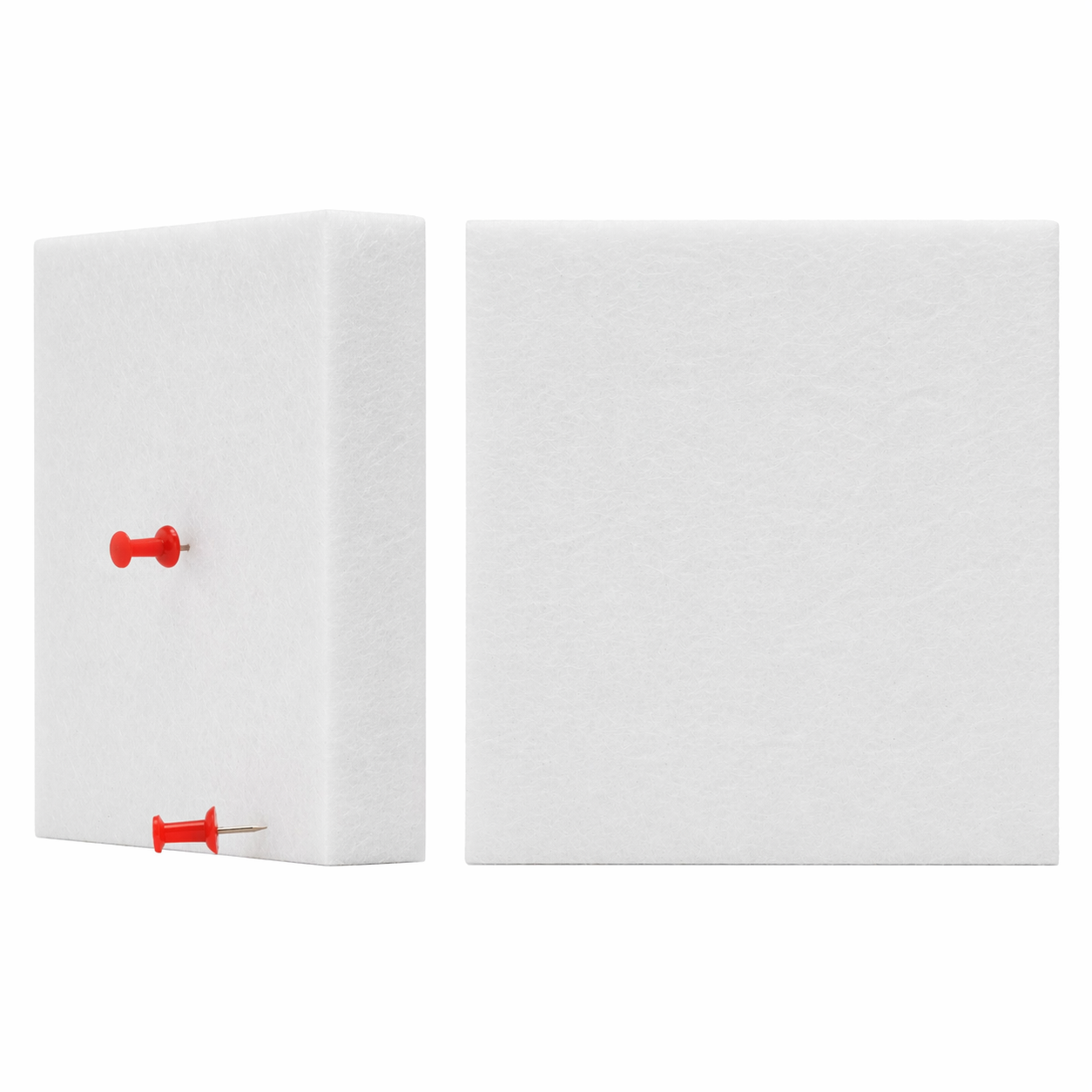 Color Sample - White 1" Thick
