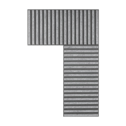 1" O.C. Bevel Tile- 2 Tone - 4 Beveled Sides