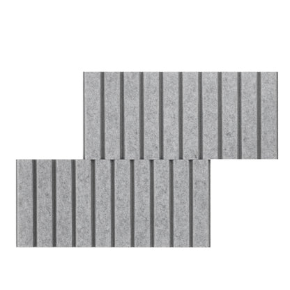 2" O.C. Vertical Bevels Wallcovering - 2 Tone