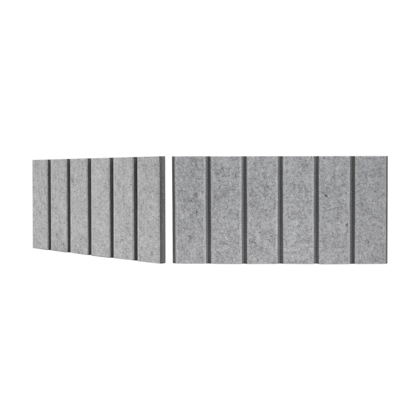3" O.C. Vertical Bevels Wallcovering - 2 Tone