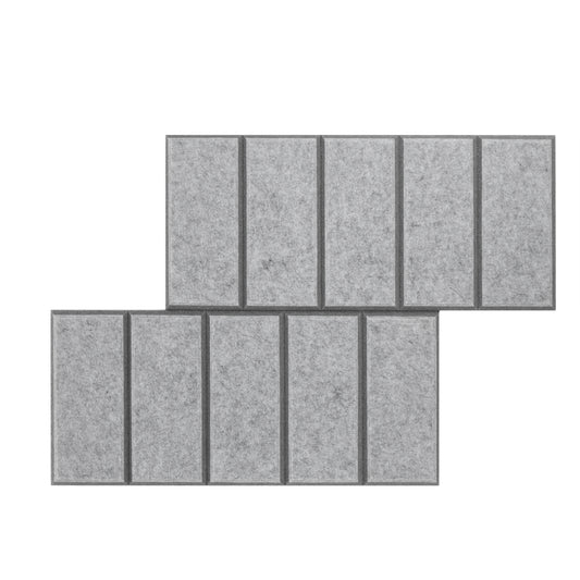 4" O.C. Bevel Tile- 2 Tone - 4 Beveled Sides