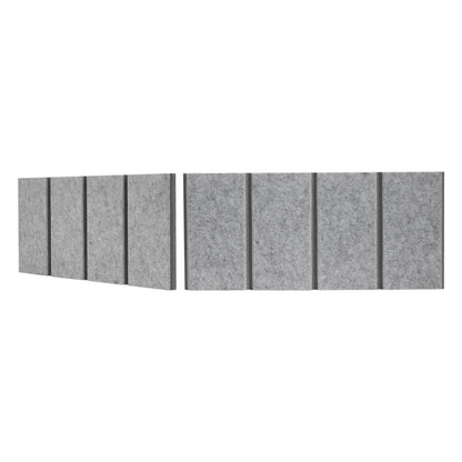 5" O.C. Vertical Bevels Wallcovering - 2 Tone