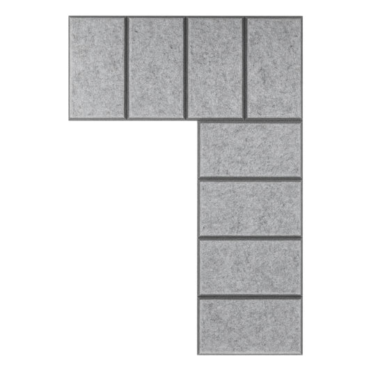 5" O.C. Bevel Tile- 2 Tone - 4 Beveled Sides