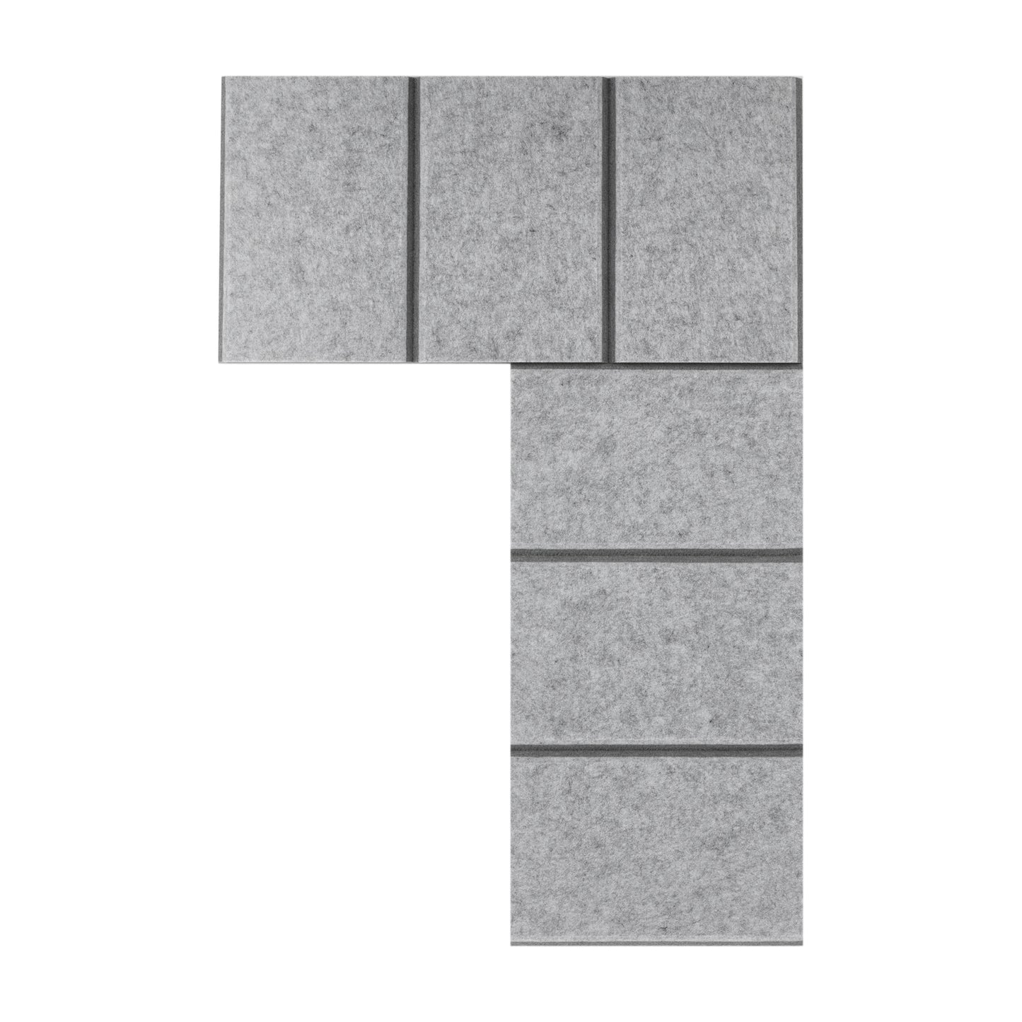 6" O.C. Bevel Tile- 2 Tone - 2 Beveled Sides