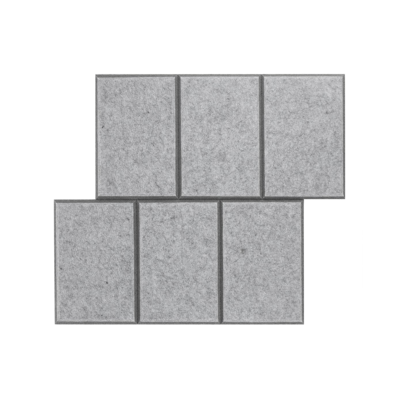 6" O.C. Bevel Tile- 2 Tone - 4 Beveled Sides
