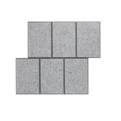 6" O.C. Bevel Tile- 2 Tone - 4 Beveled Sides