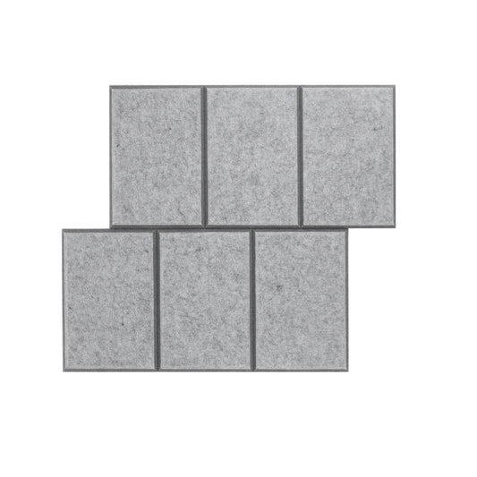 6" O.C. Bevel Tile- 2 Tone - 4 Beveled Sides
