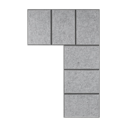 6" O.C. Bevel Tile- 2 Tone - 4 Beveled Sides