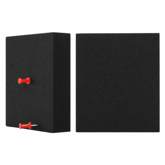 Color Sample - Black 1" Thick