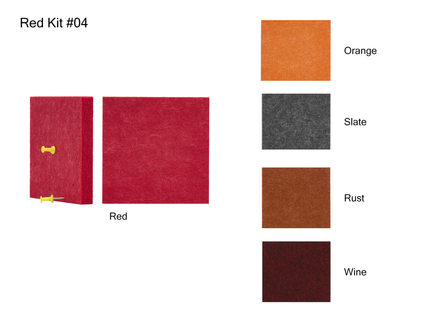 Color Sample - Red