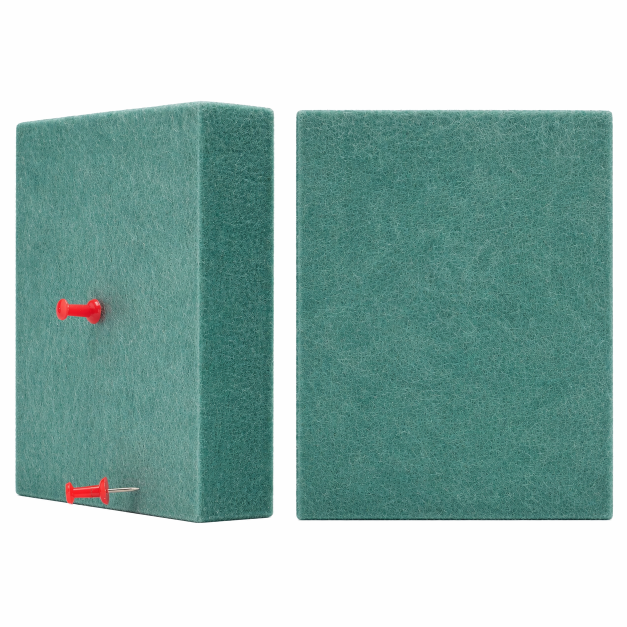Color Sample - Lagoon Green 1" Thick